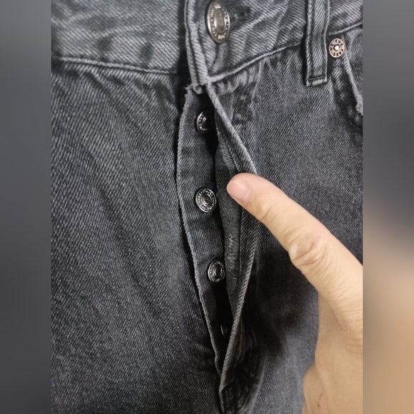 NWT Free People Women High Waisted Straight Leg Jeas $98 - Picture 8 of 11